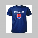 Slovakia - Slovensko pánske tričko 100%bavlna značka Fruit of The Loom
